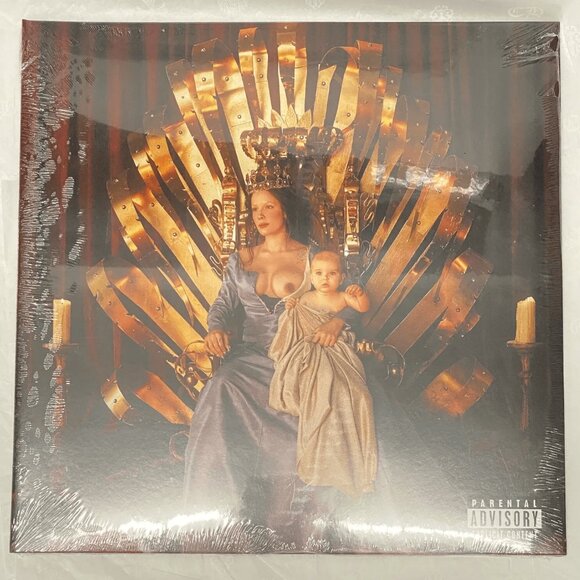 Halsey - If I Can't Have Love I Want Power Exclusive Orange Colored Vinyl LP - Picture 2 of 2